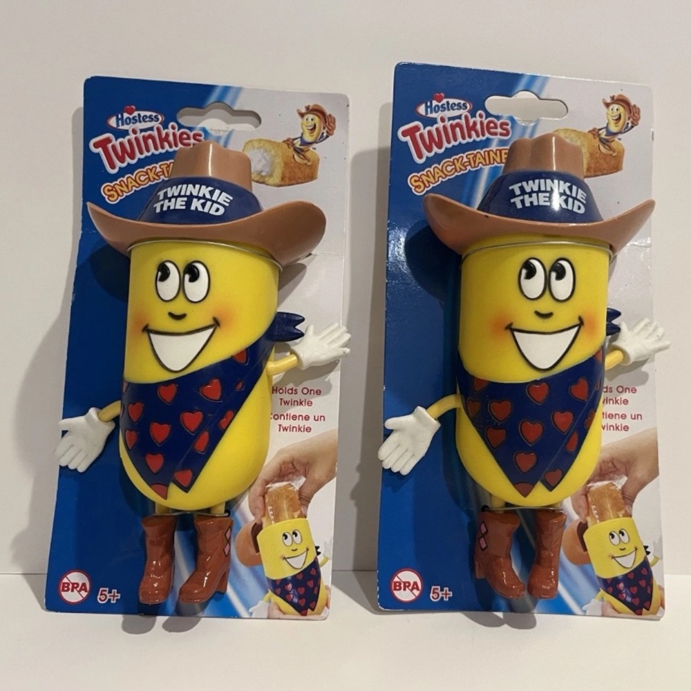 Twinkies Snack-Tainer, “TWINKIE THE KID" Containers 2011 (2 Unopened)
